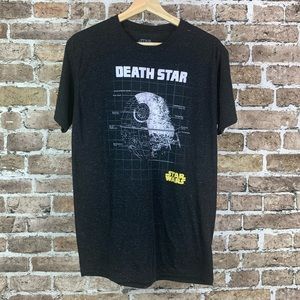 Star Wars Mens T-Shirt Death Star Size Medium